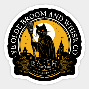 Salem Broom Company Design Sticker